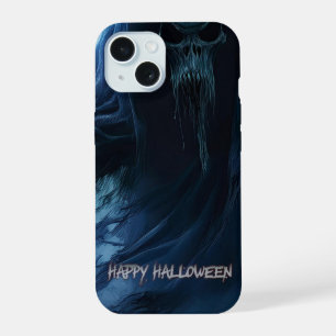 Fantasma negro en un paisaje infernal - Halloween