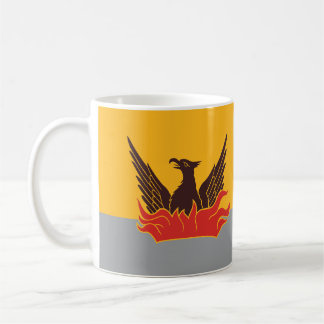 Fantasma SF y taza de café con bandera de oro - To