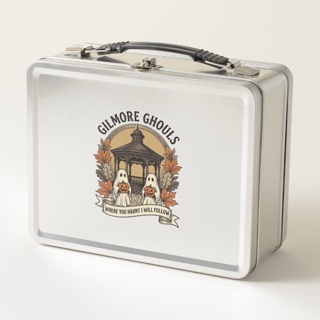 Fantasma vintage de Halloween de Gilmore Ghouls (Anverso)