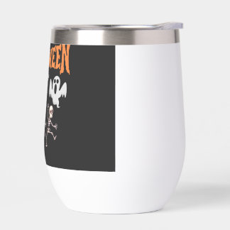 Fantasmas de Halloween y camiseta de esqueletos ba