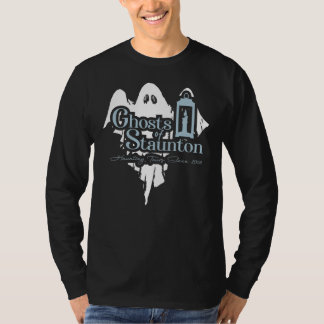 Fantasmas de la camiseta de larga manga masculina 