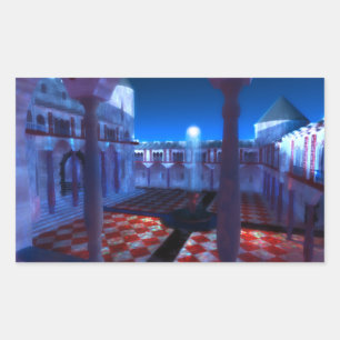 Fantastes: Patio de los Pegatinas del Palacio