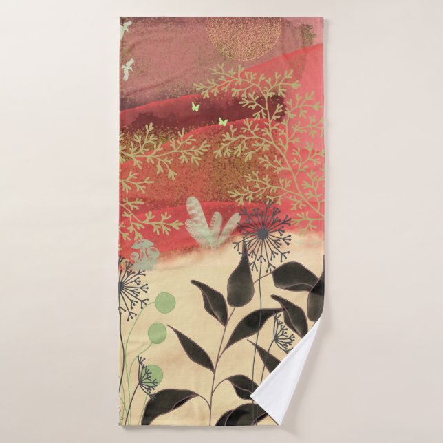 Fantastic lanscape (Toalla de baño)