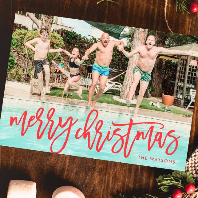 Fantástica foto de navidad de Red Merry (Subido por el creador)