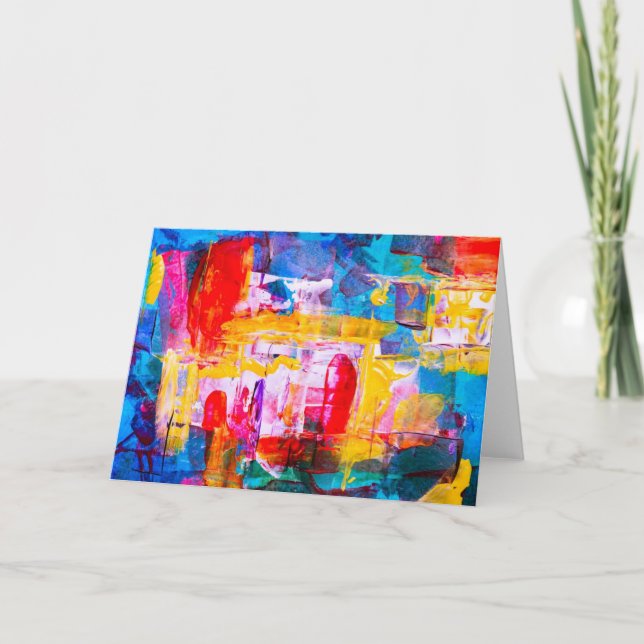 ¡Fantásticas tarjetas de felicitación de arte mode (Anverso)