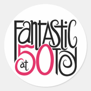 Fantástico a 50 Pegatinas