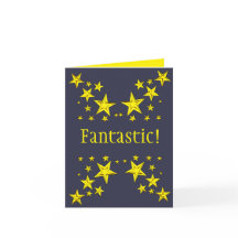 ¡Fantástico! Tarjeta