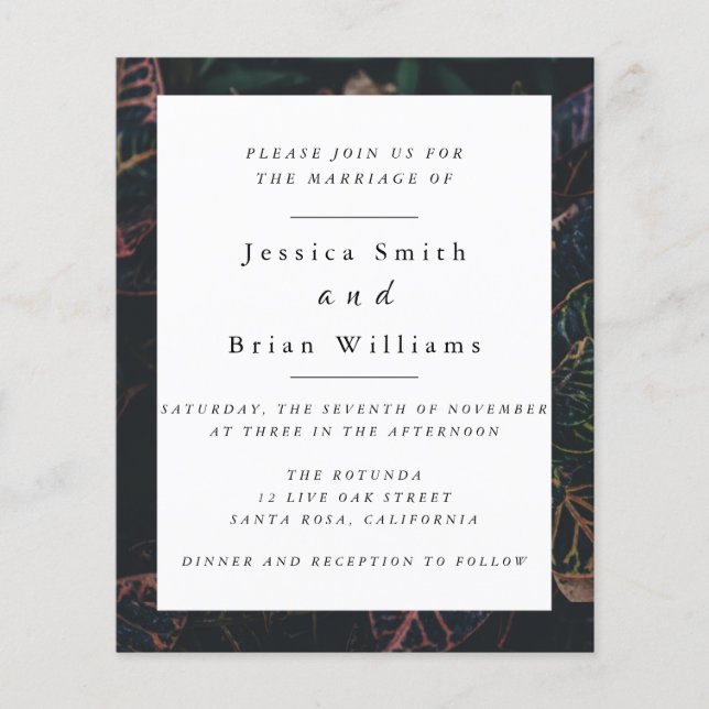 Fantasy Boda Flyer (Frente)