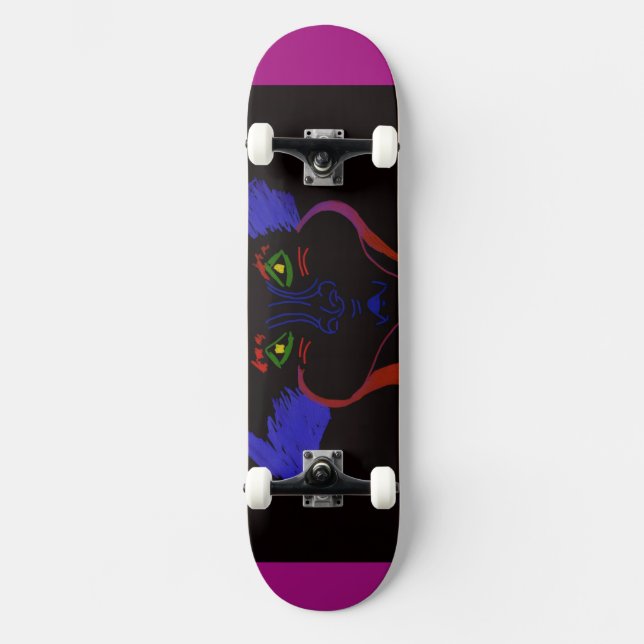 Fantasy Character Art Skateboard (Anverso)