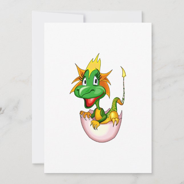 Fantasy Cute Baby Dragon (Anverso)