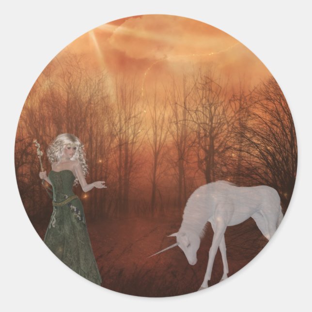 Fantasy Dream Pegatinas (Anverso)