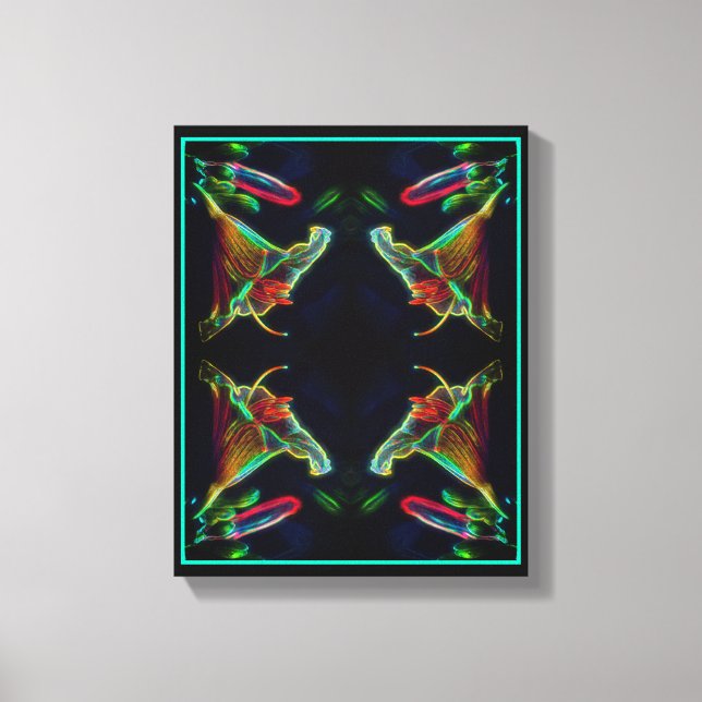 Fantasy Lily Resumen arte de las flores (Anverso)