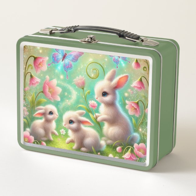 Fantasy Spring Bunny Garden (Anverso)