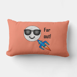 Far Out Design - Almohada Lumbar 13" x 21"