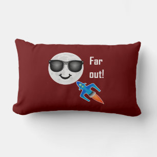 Far Out Design - Almohada Lumbar 13" x 21"