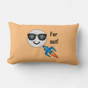 Far Out Design - Almohada Lumbar 33 cm x 53 cm