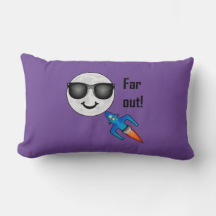 Far Out Design - Almohada Lumbar 33 cm x 53 cm
