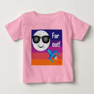 Far Out Design - Baby Fine Jersey camiseta