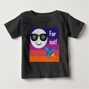 Far Out Design - Baby Fine Jersey camiseta