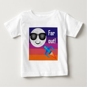 Far Out Design - Baby Fine Jersey camiseta