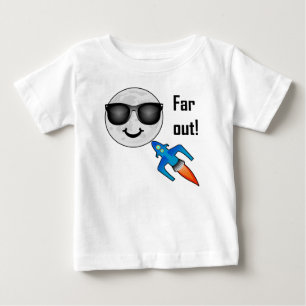 Far Out Design - Baby Fine Jersey camiseta