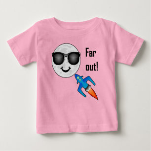 Far Out Design - Baby Fine Jersey T-Shirt