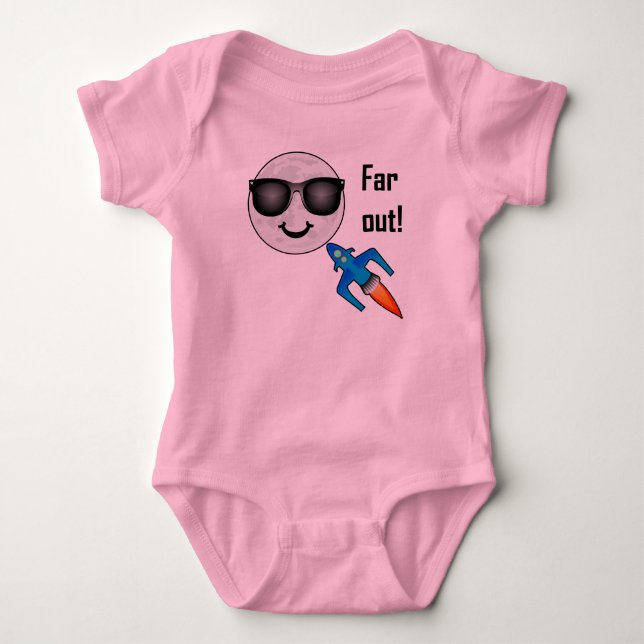 Far Out Design - Bodysuit de Jersey para Bebé (Anverso)