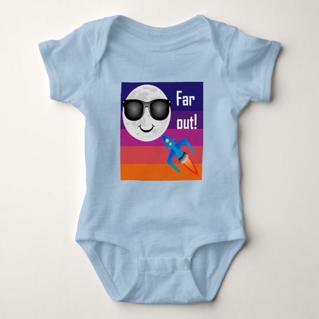 Far Out Design - Bodysuit de Jersey para Bebé (Anverso)