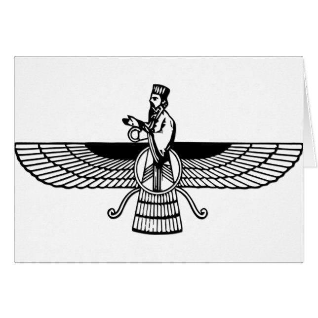 Faravahar (Anverso (Horizontal))