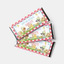Farm Barnyard Animal Birthday Party Personalizado