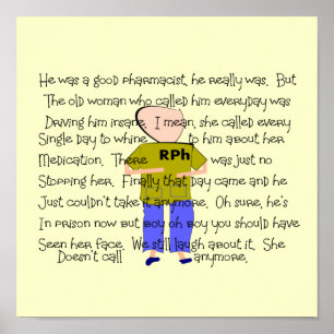 Farmacéutico que "lo perdió" el poster del arte de