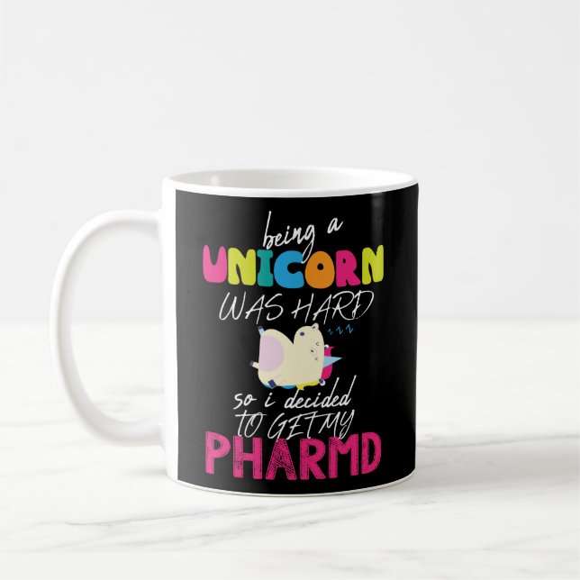 Farmacia de la taza de café del regalo de PharmD (Izquierda)