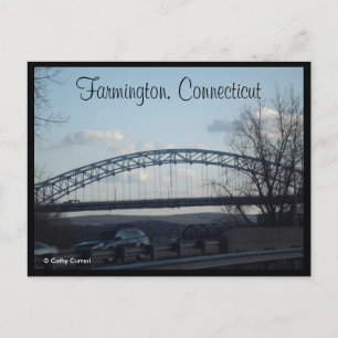 Farmington, tarjeta postal Connecticut