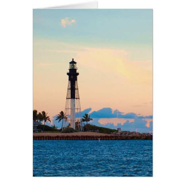 Faro al atardecer (Frente)