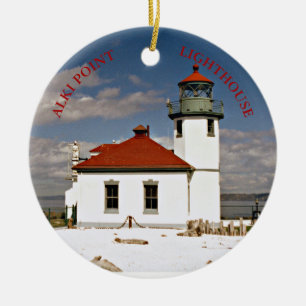 Faro Alki Point, ornamento de Washington