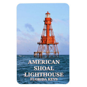 Faro Americano de Shoal, imán Florida Flexi