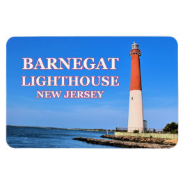 Faro Barnegat, imán flexi de Nueva Jersey