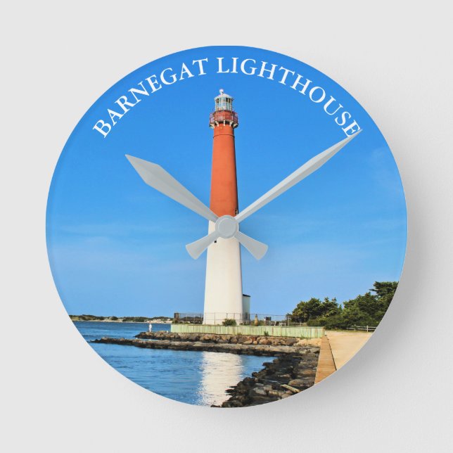 Faro Barnegat, Reloj de Nueva Jersey (Anverso)