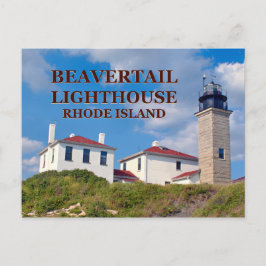 Faro Beavertail, postal de Rhode Island