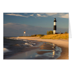 Faro Big Sable Point En El Lago Michigan 2