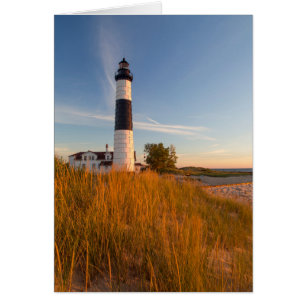 Faro Big Sable Point En El Lago Michigan 3