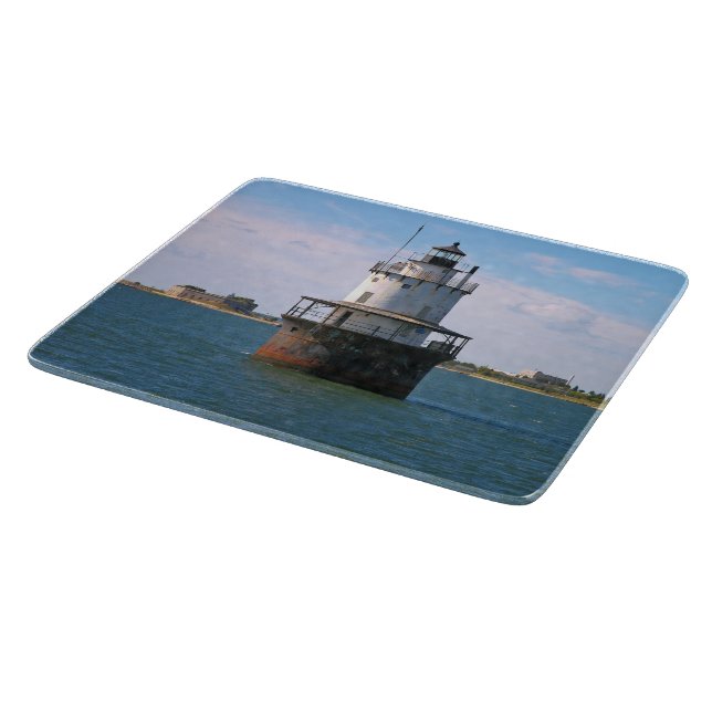 Faro Butler Flats, MA Tabla de cortar (Borde)