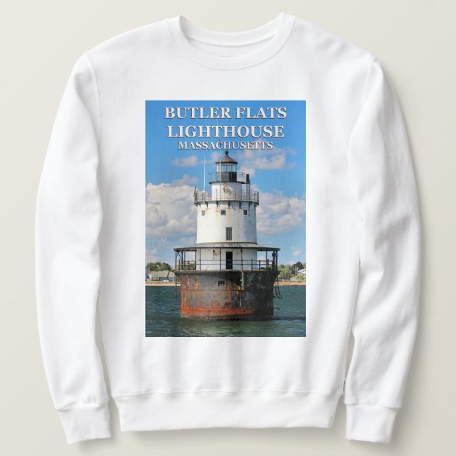 Faro Butler Flats, sudadera de Massachusetts (Anverso del diseño)