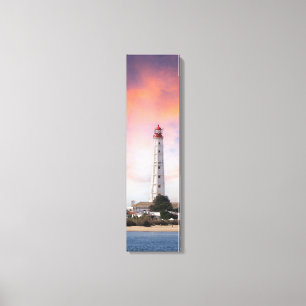 Faro Cabo de Santa María Arte de tela vertical