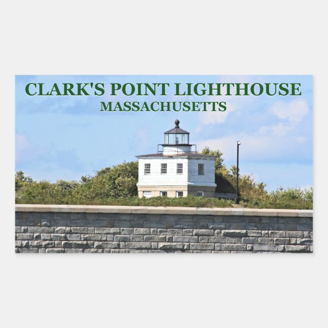 Faro Clark Point, Pegatinas de Massachusetts (Anverso)