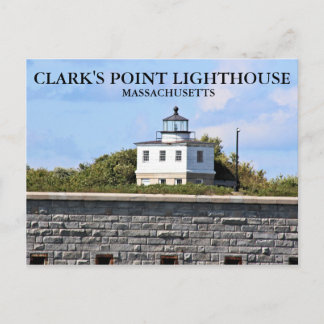 Faro Clark's Point, postal de Massachusetts
