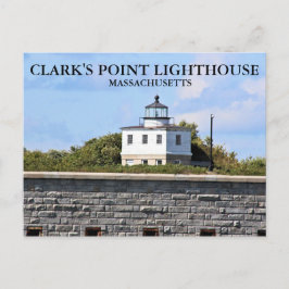 Faro Clark's Point, postal de Massachusetts