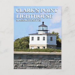 Faro Clark's Point, postal de Massachusetts
