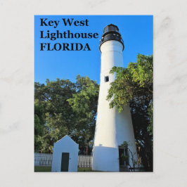 Faro clave oeste, postal de Florida