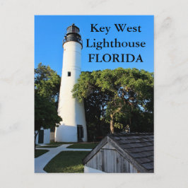 Faro clave oeste, postal de Florida